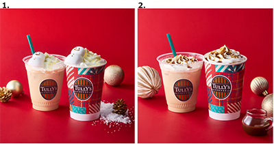 【タリーズコーヒー】12/3(水)発売！冬の新作ドリンク第2弾