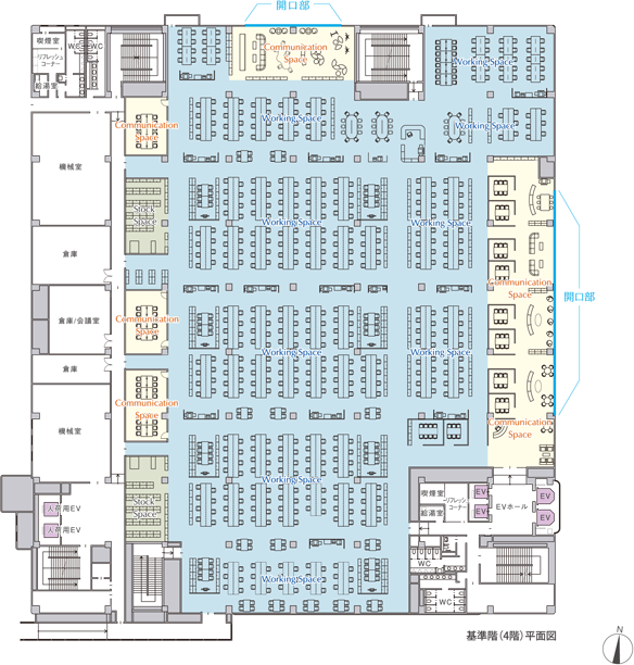 オフィスフロア